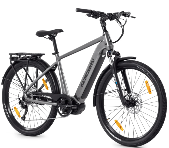 Herren E-Bike Kemoway City K6S, 110NM, 720WH, grau